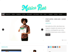 Tablet Screenshot of musicapave.com
